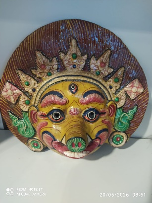 Maschera cerimoniale orientale