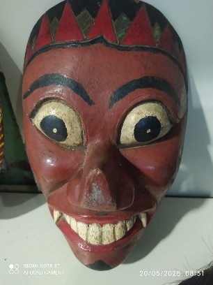 Maschera teatrale asiatica