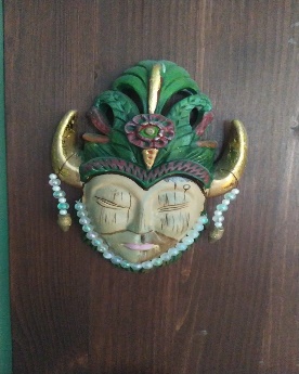Maschera decorativa orientale