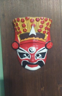 Maschera orientale cerimoniale
