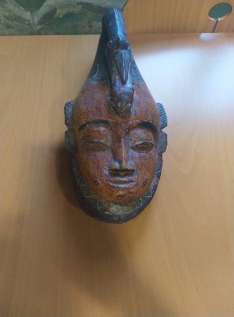 Maschera lignea africana